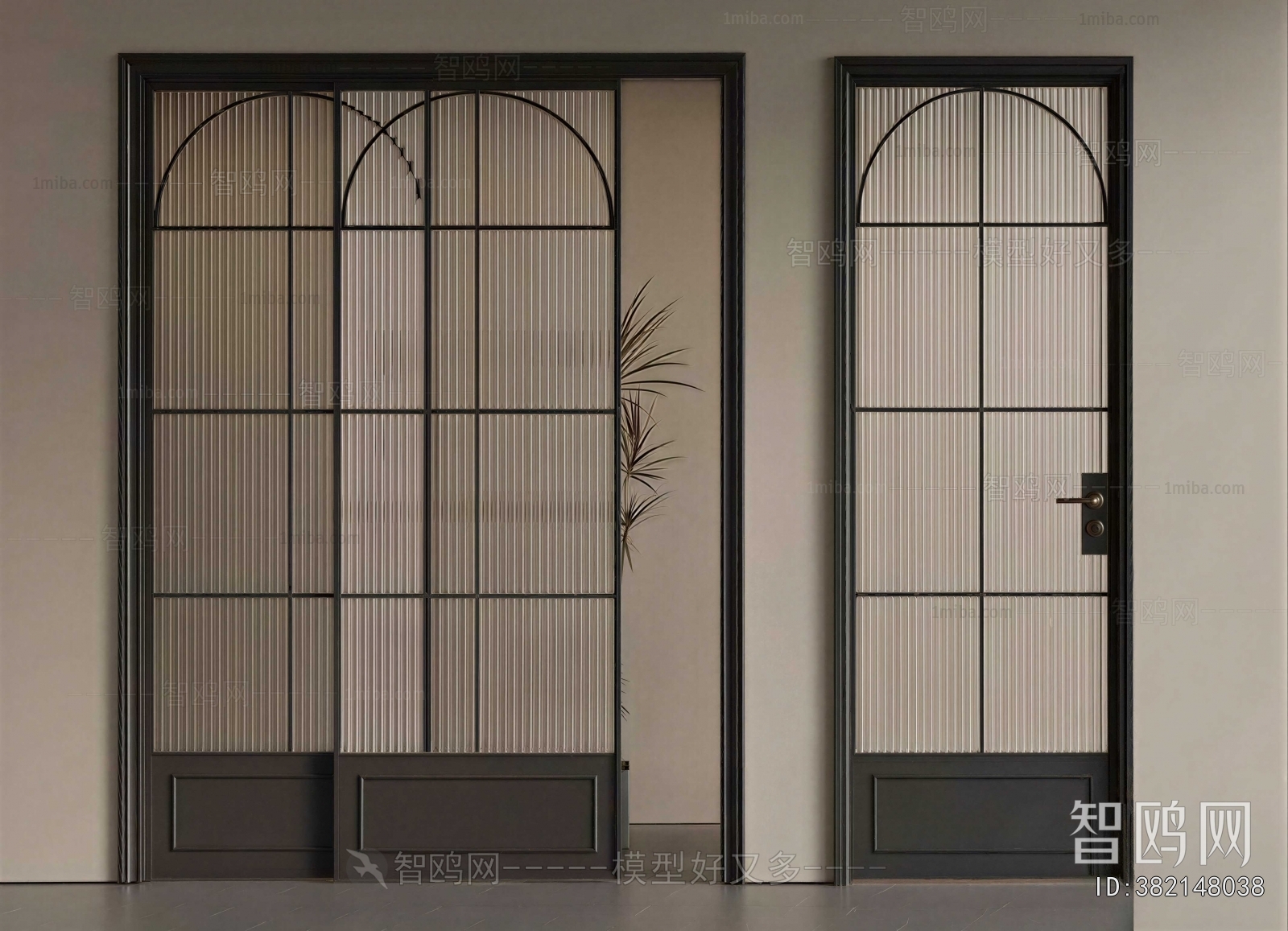 French Style Single Door