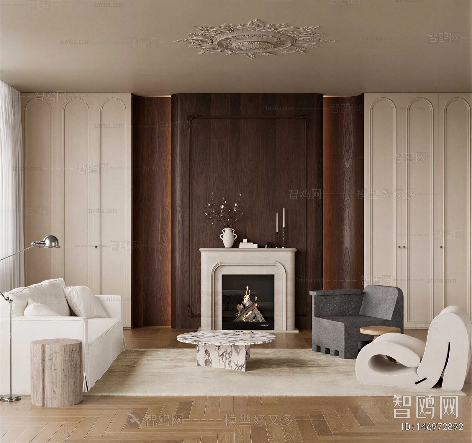 French Style A Living Room