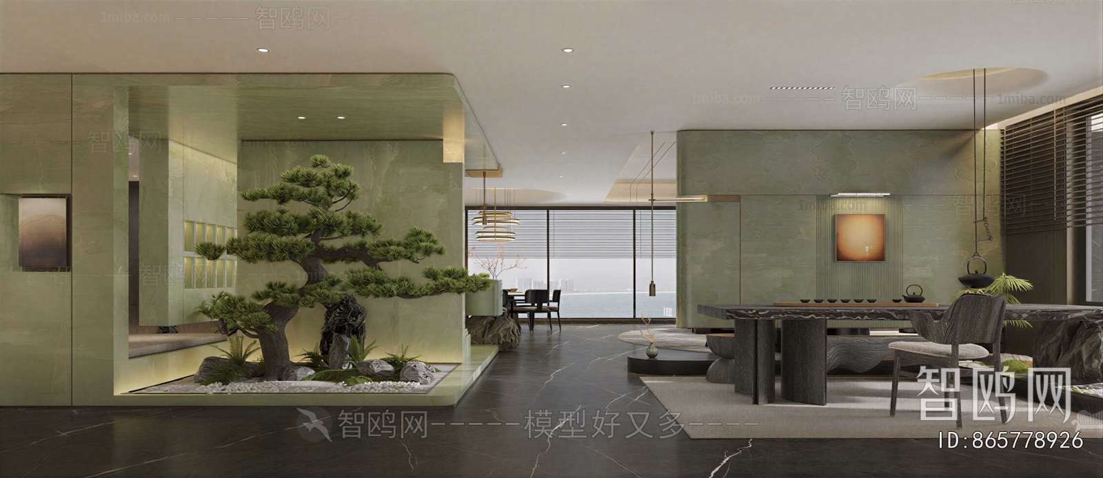 New Chinese Style Teahouse Tea House