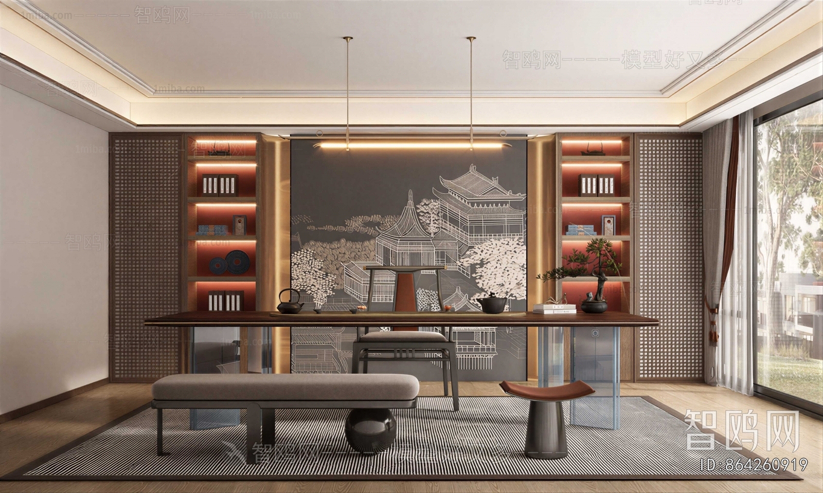 New Chinese Style Tea House