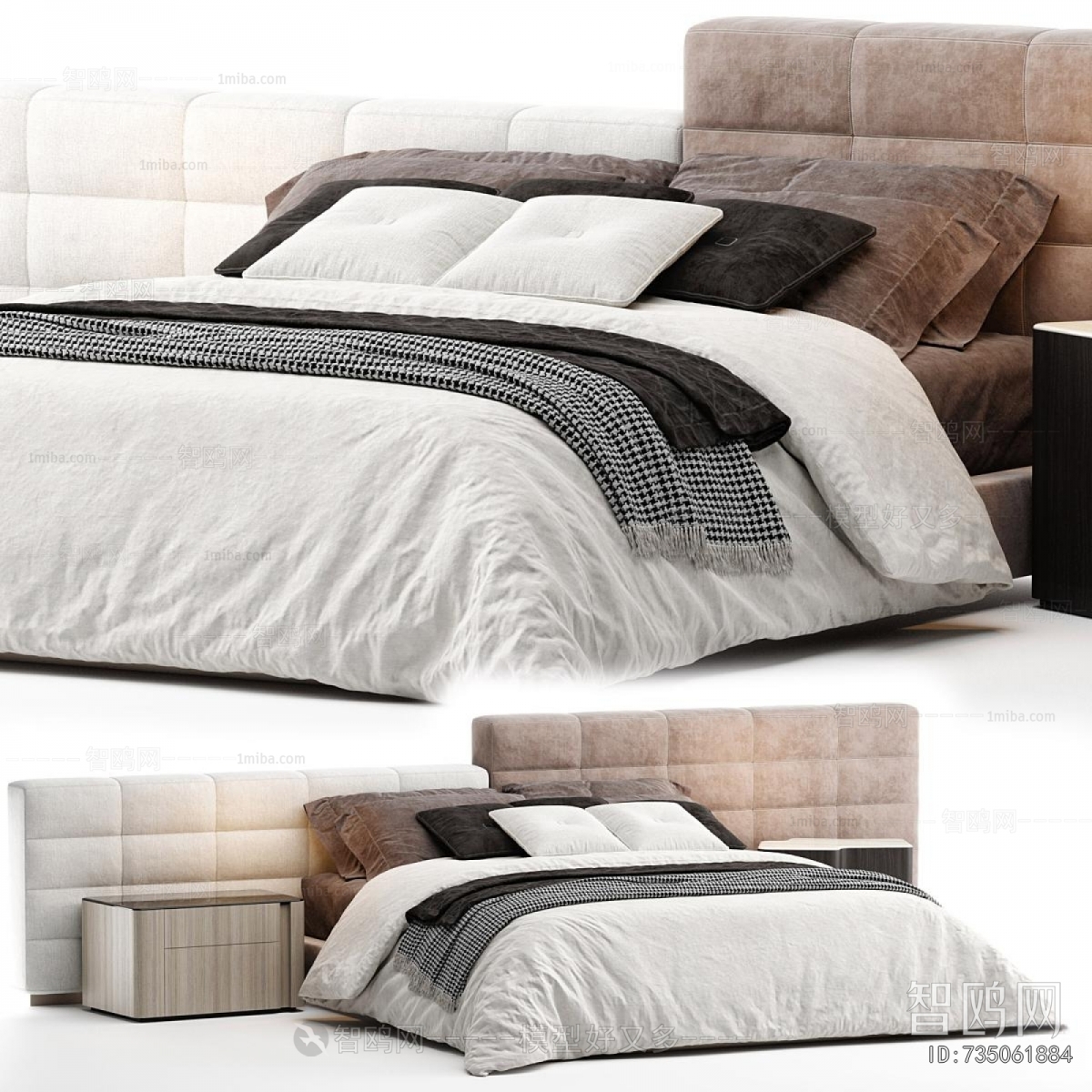 Modern Double Bed