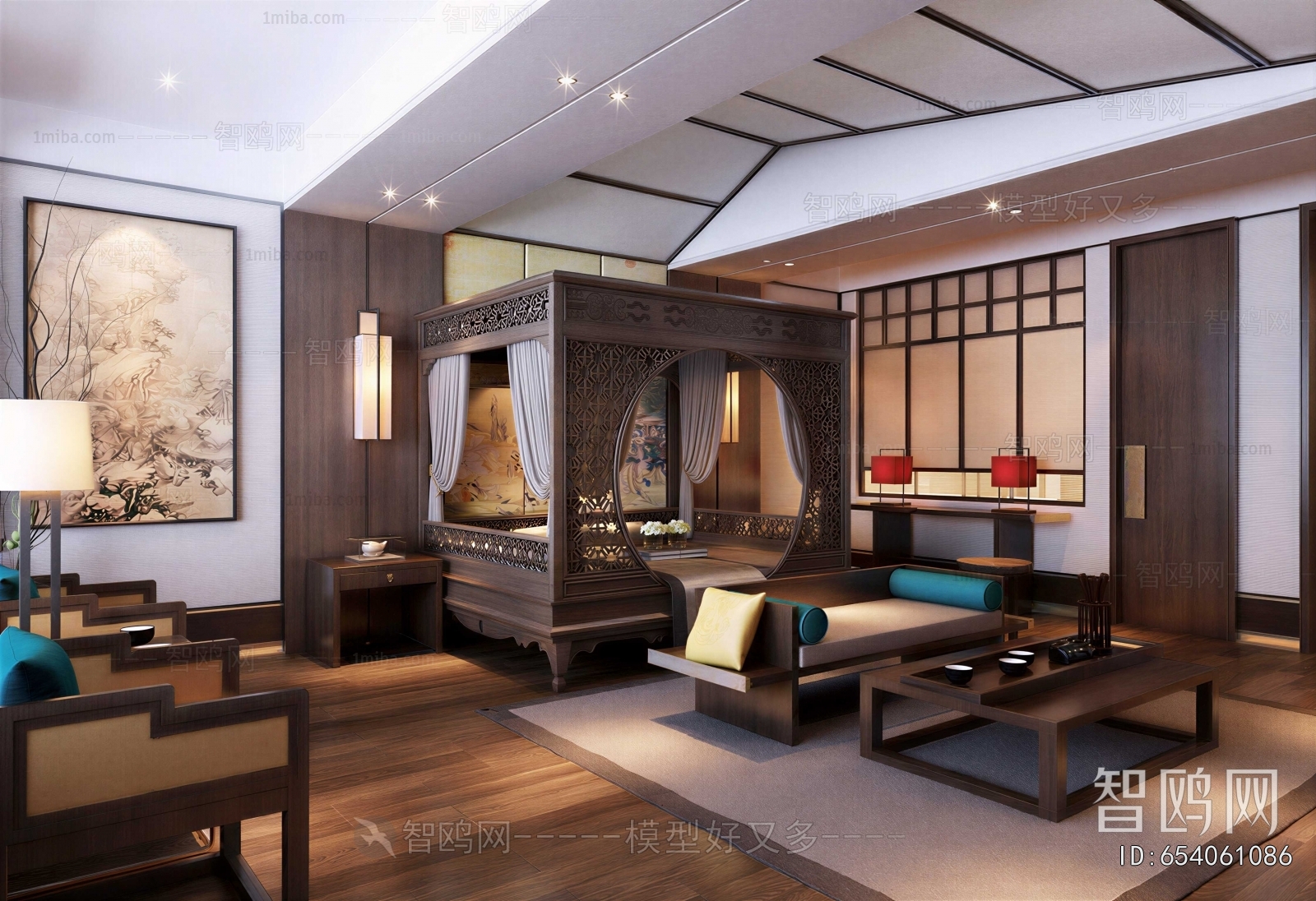 Chinese Style Bedroom