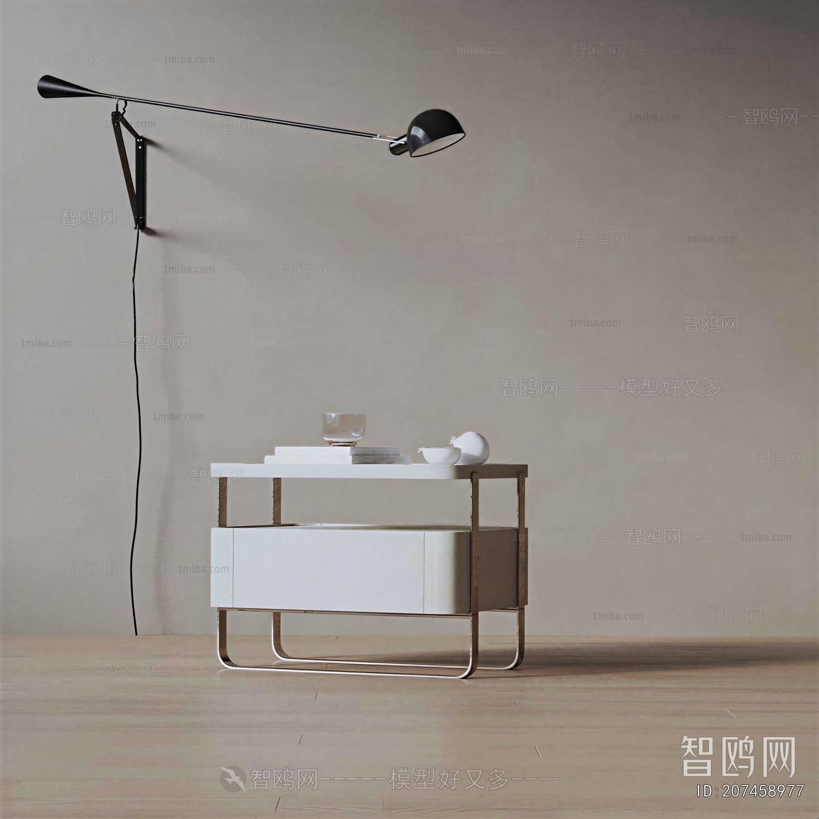 Modern Bedside Cupboard