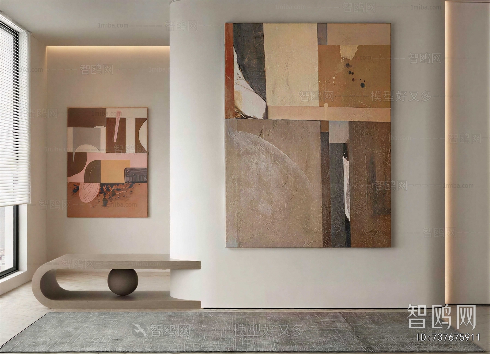 Wabi-sabi Style Painting