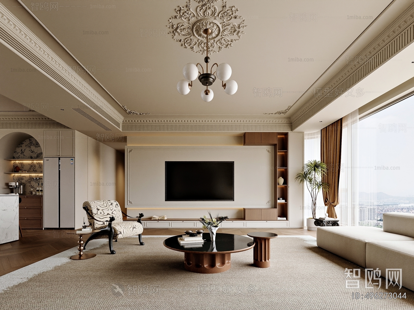 French Style A Living Room