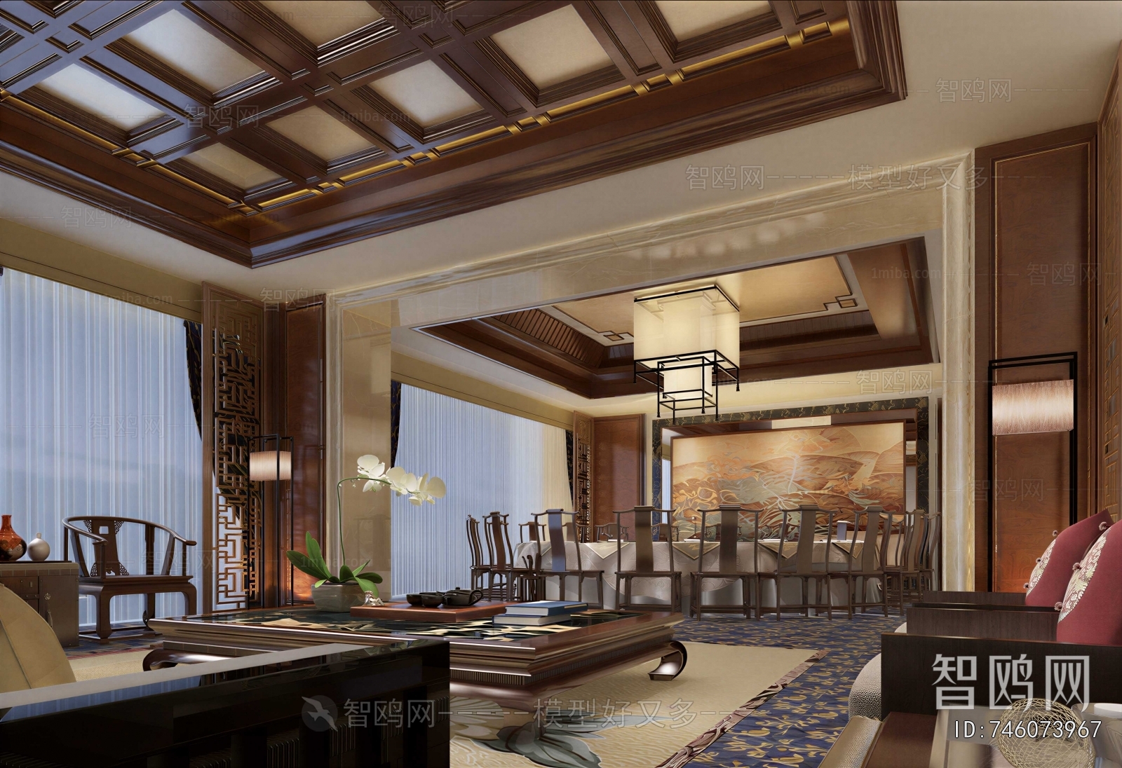 New Chinese Style Restaurant Box