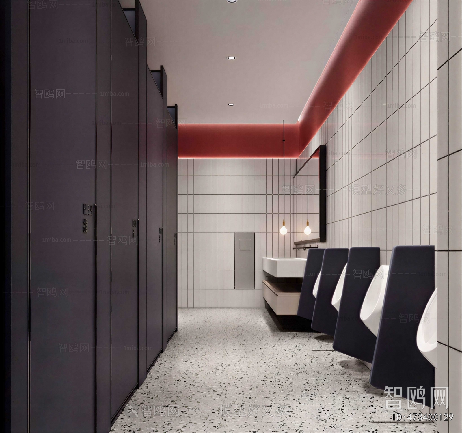 Modern Public Toilet