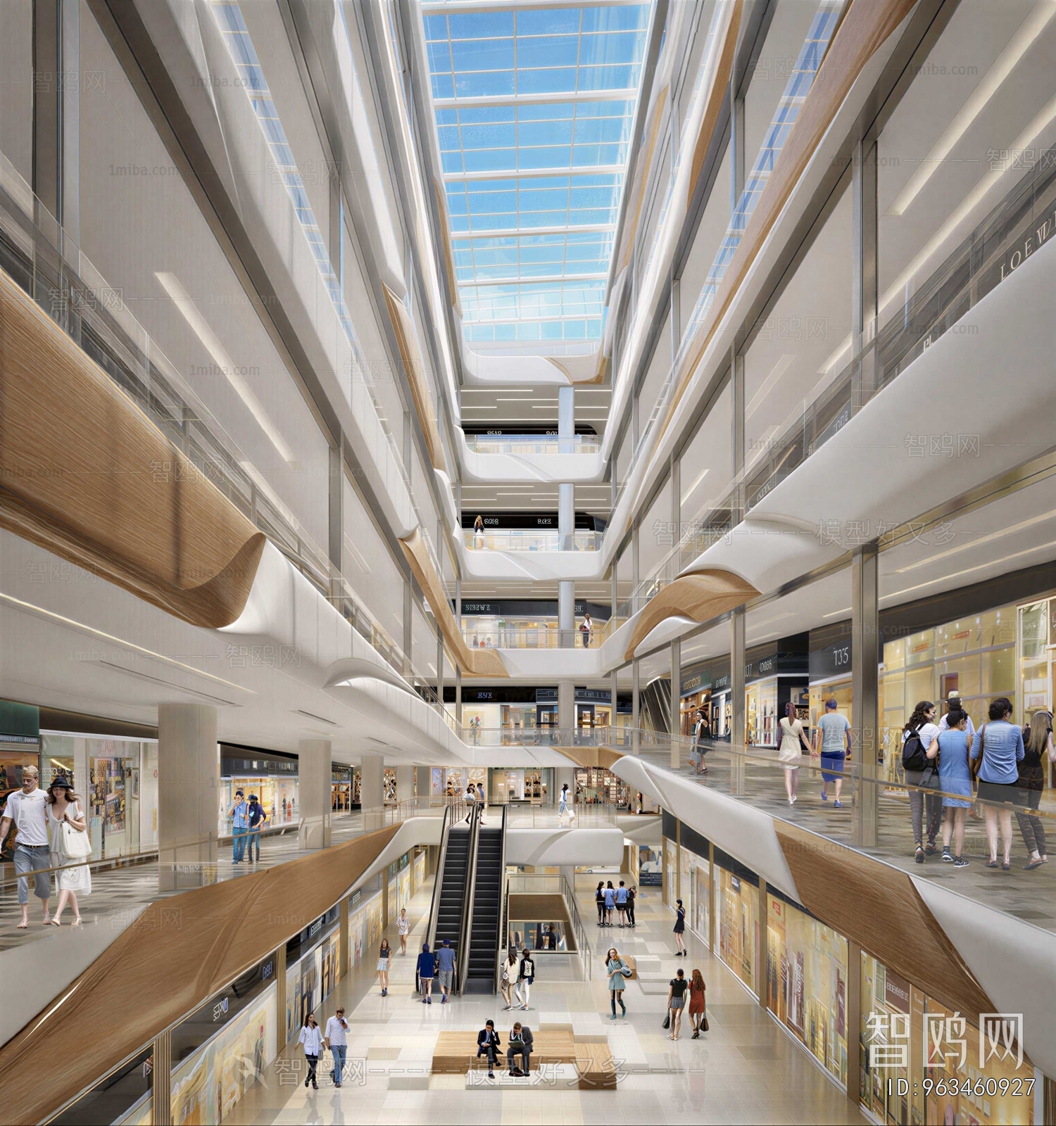 Modern Shopping Mall