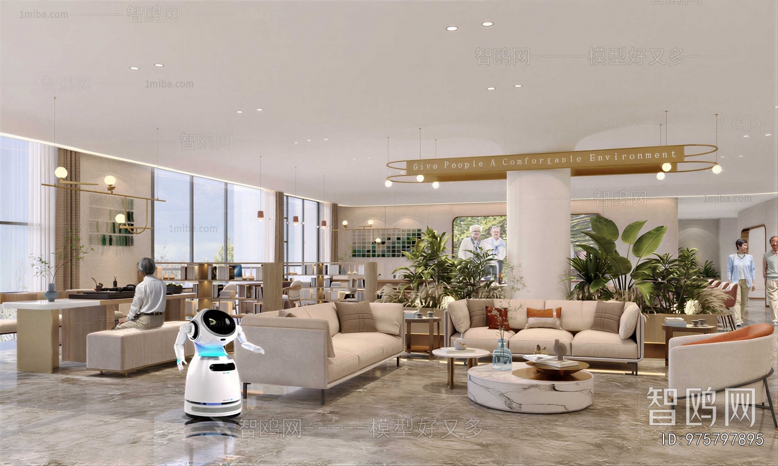 Modern Bookstore Book Bar