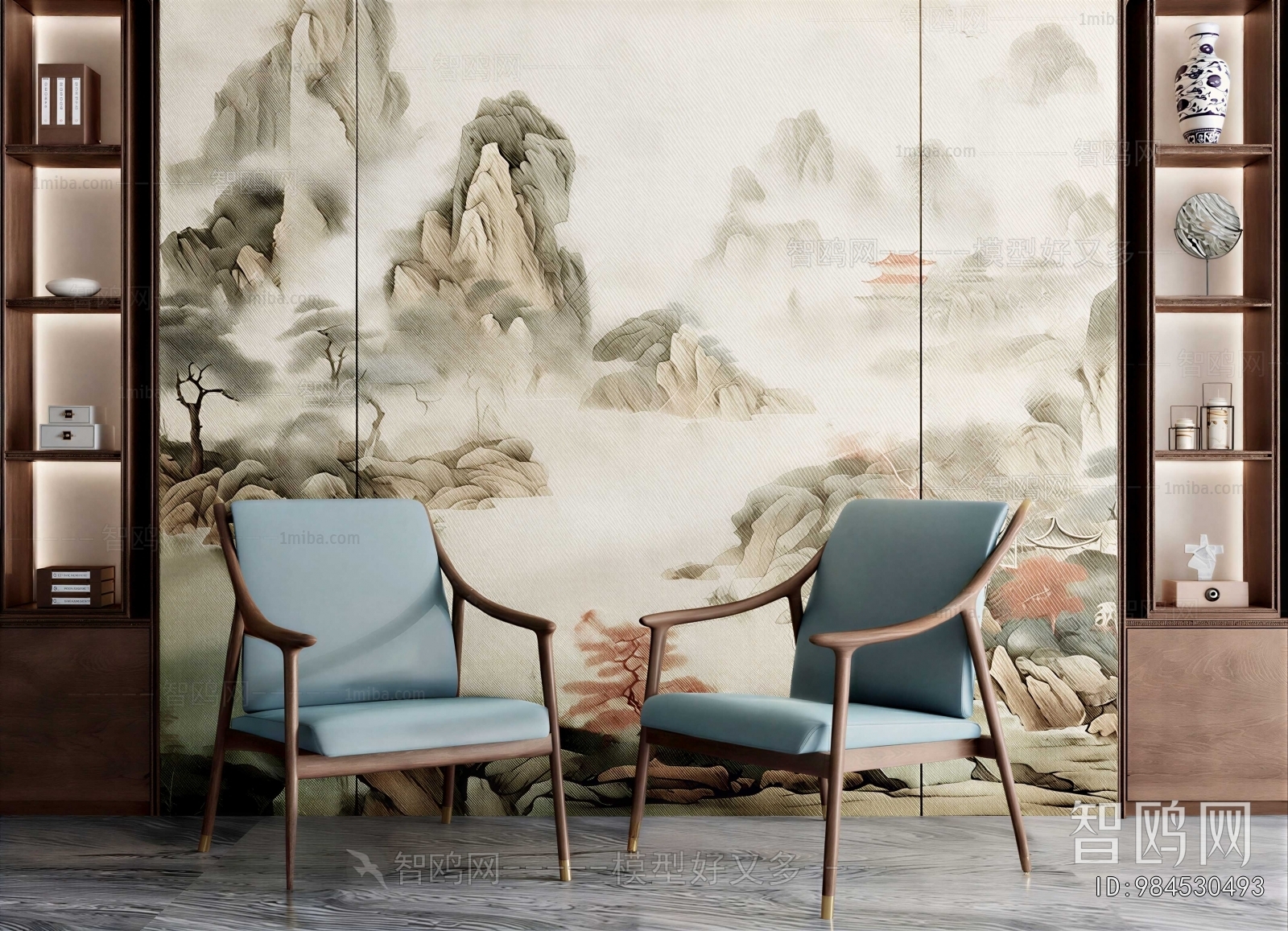 New Chinese Style Dining Chair