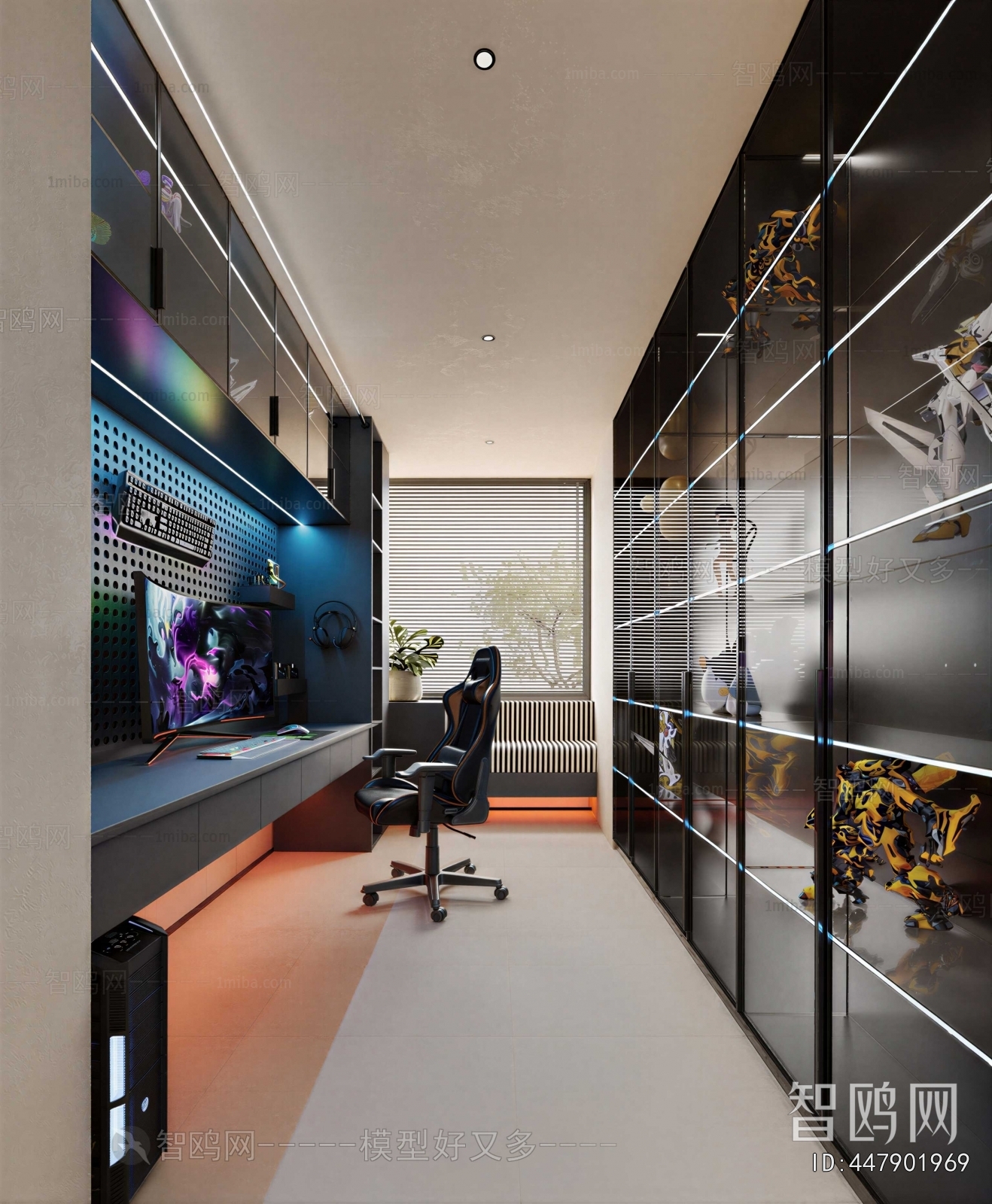 Modern E-sports Room