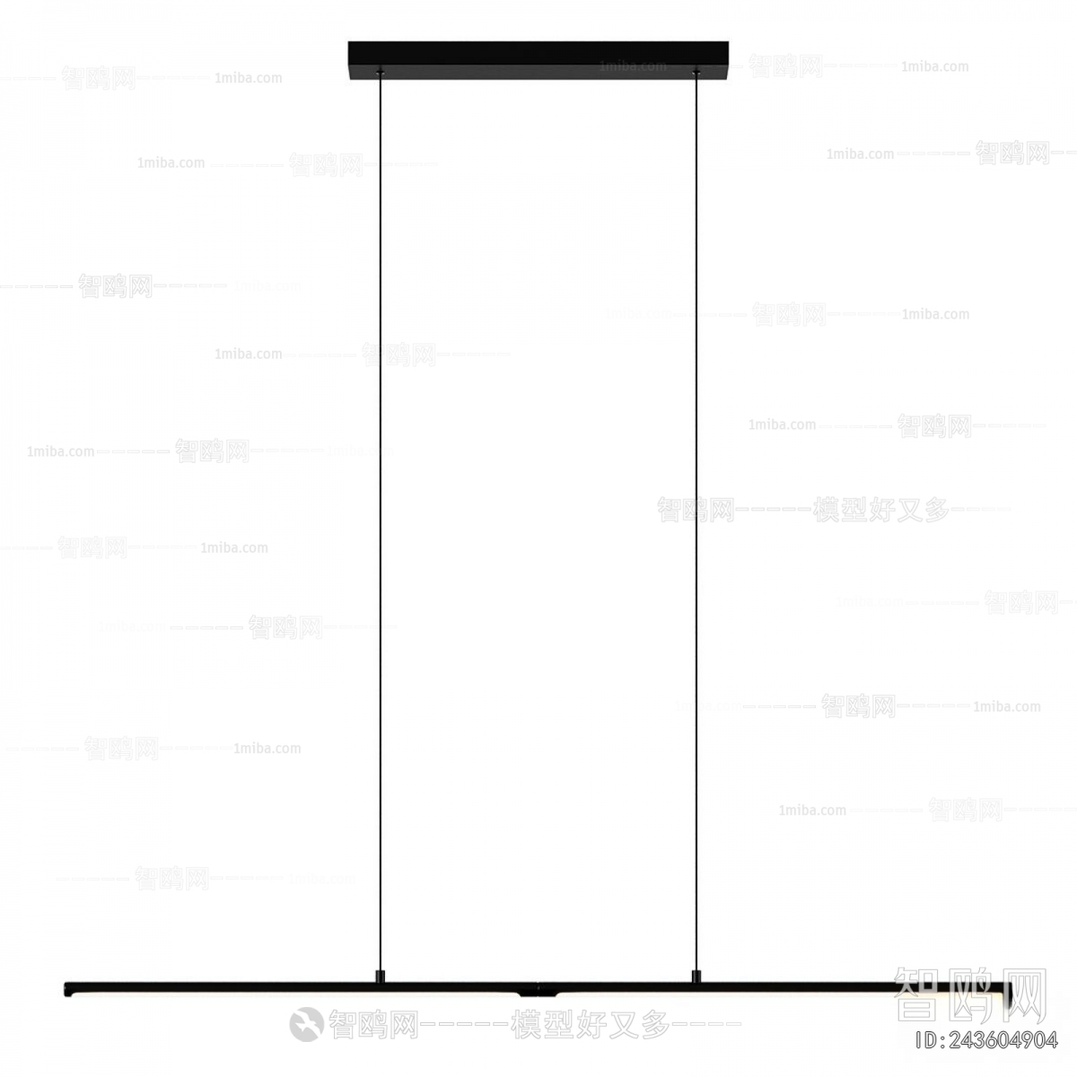 Modern Long Chandelier