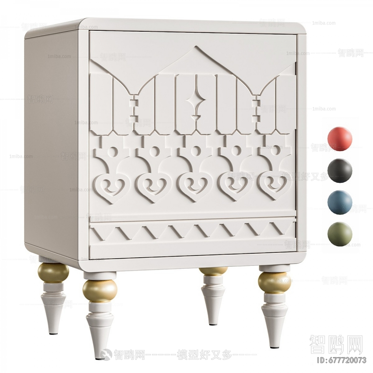 Modern Bedside Cupboard