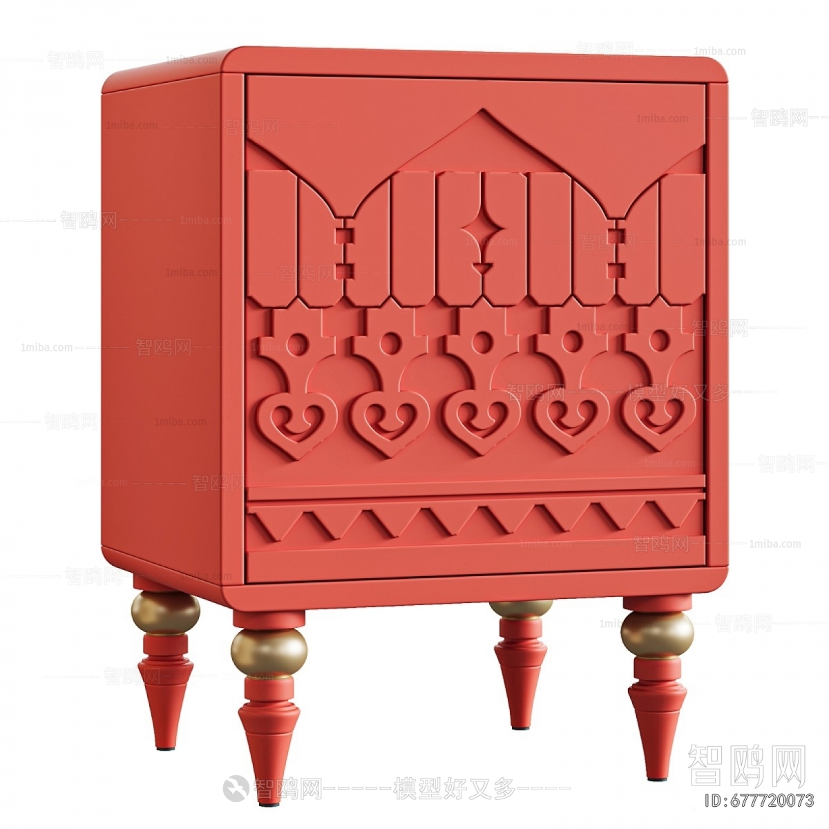 Modern Bedside Cupboard