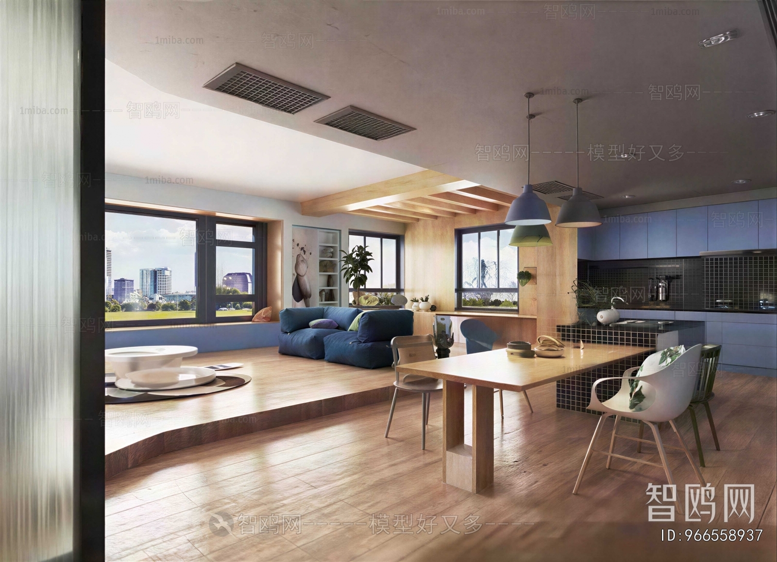 Nordic Style A Living Room