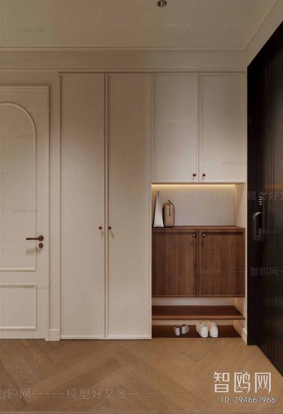 French Style Shoe Cabinet