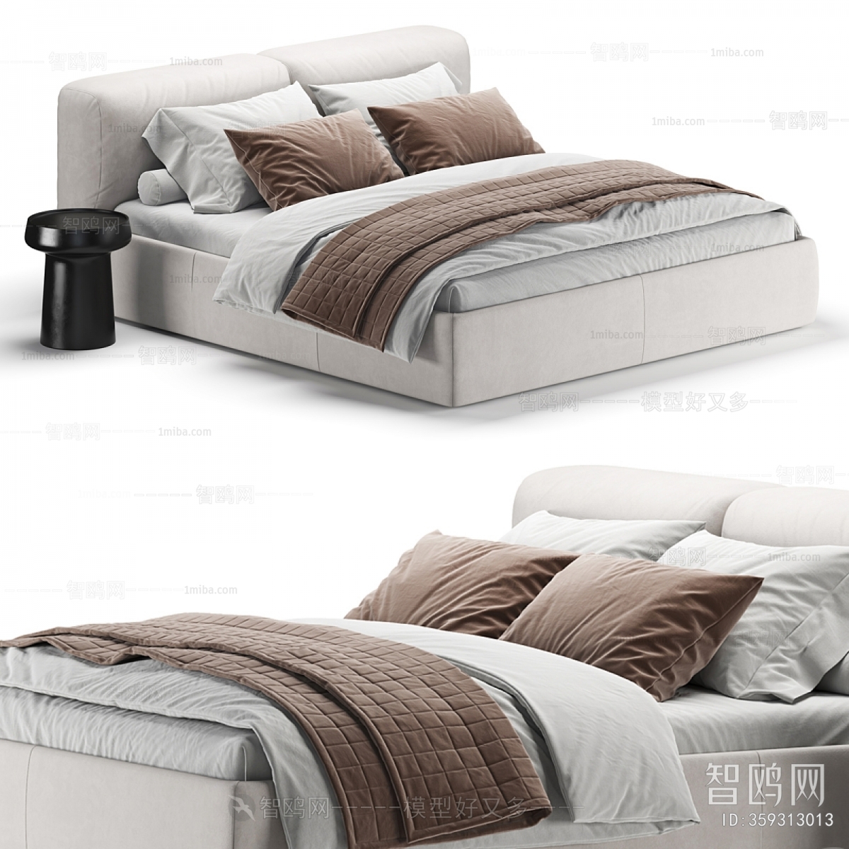 Modern Double Bed