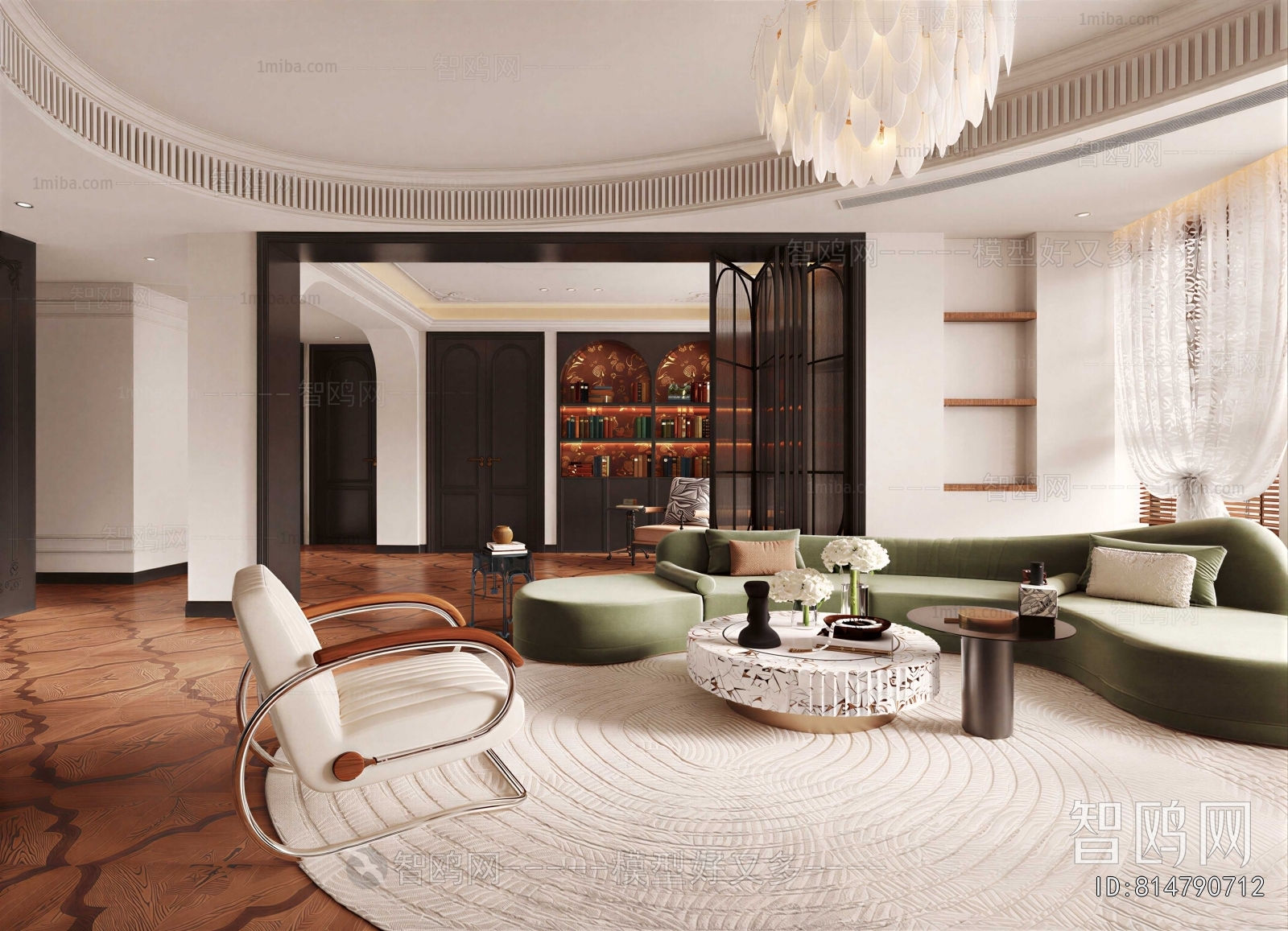 French Style A Living Room