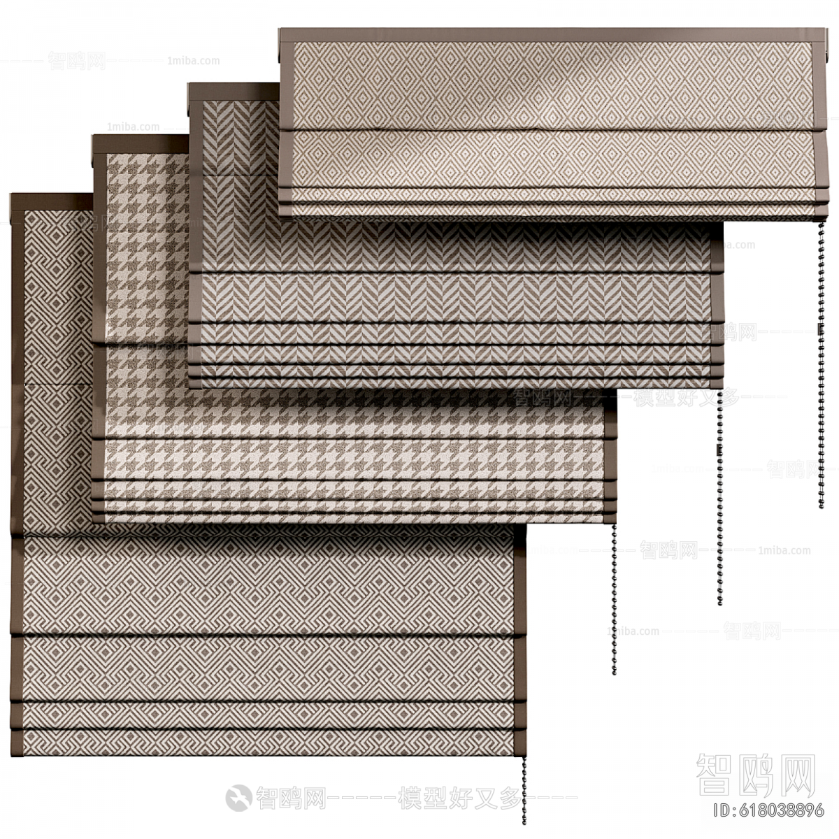 Modern Roman Curtain