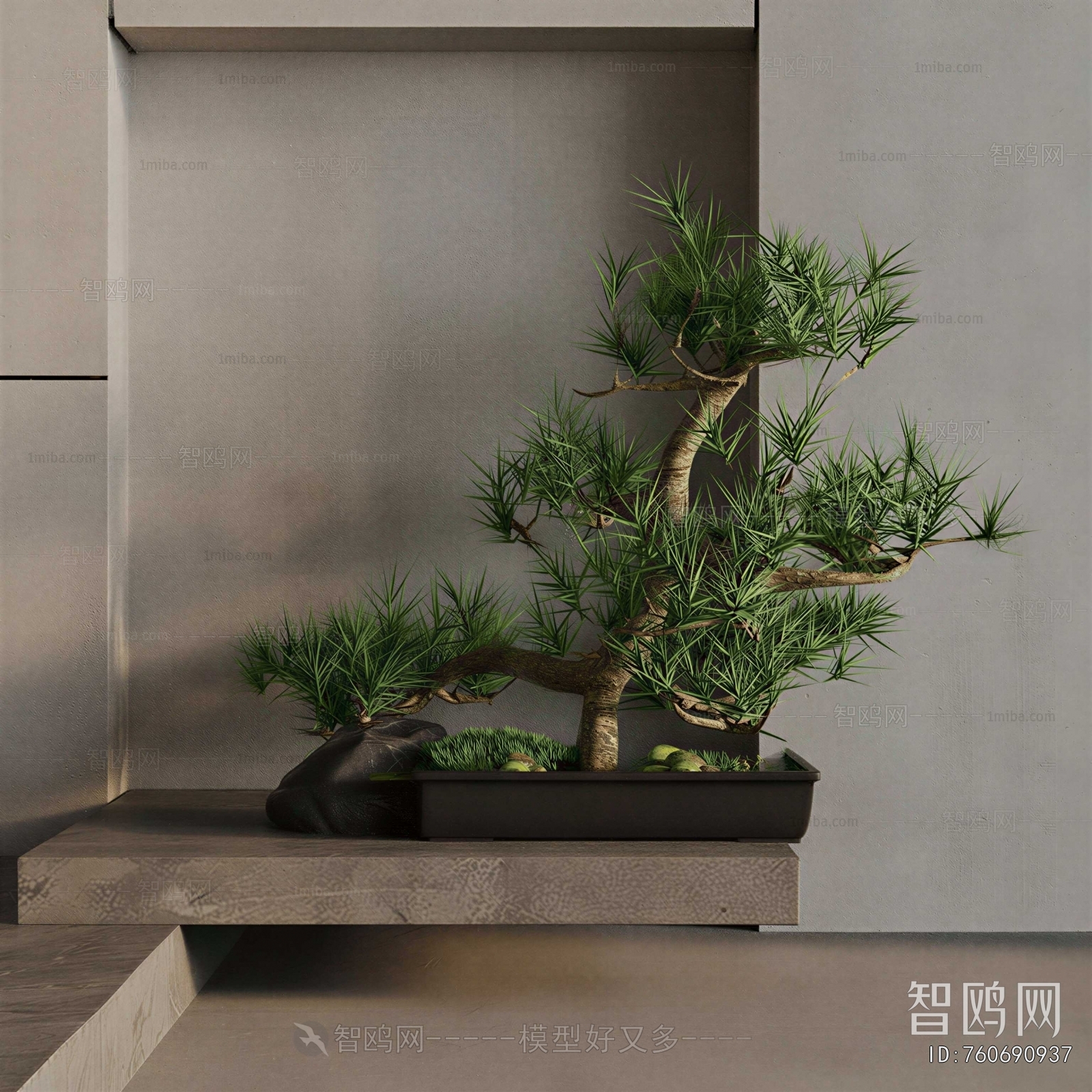 New Chinese Style Bonsai