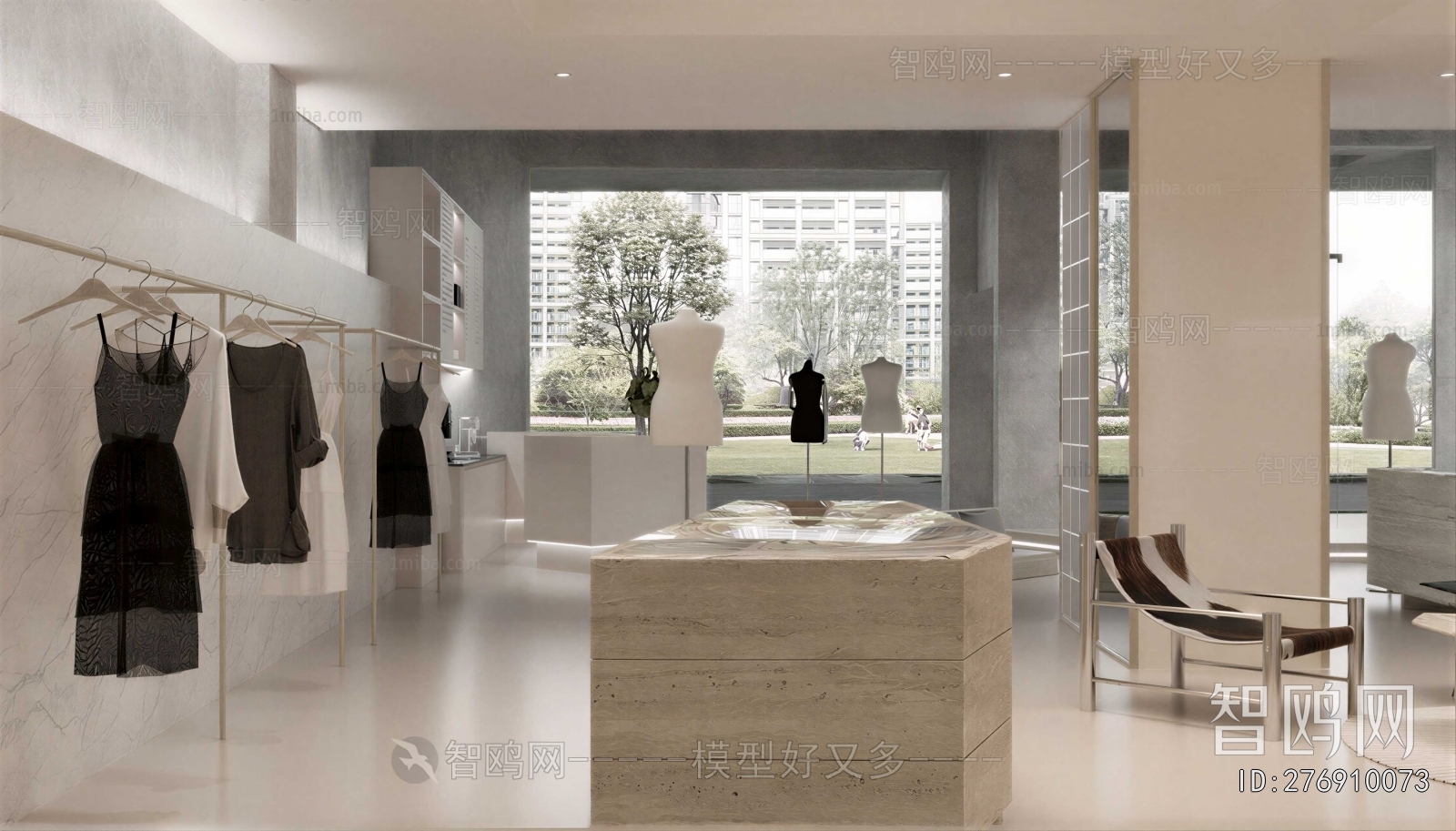 Modern Clothing Store