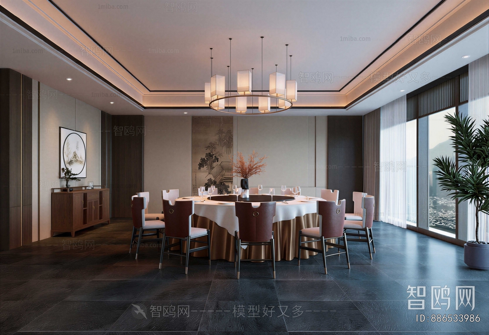 New Chinese Style Restaurant Box