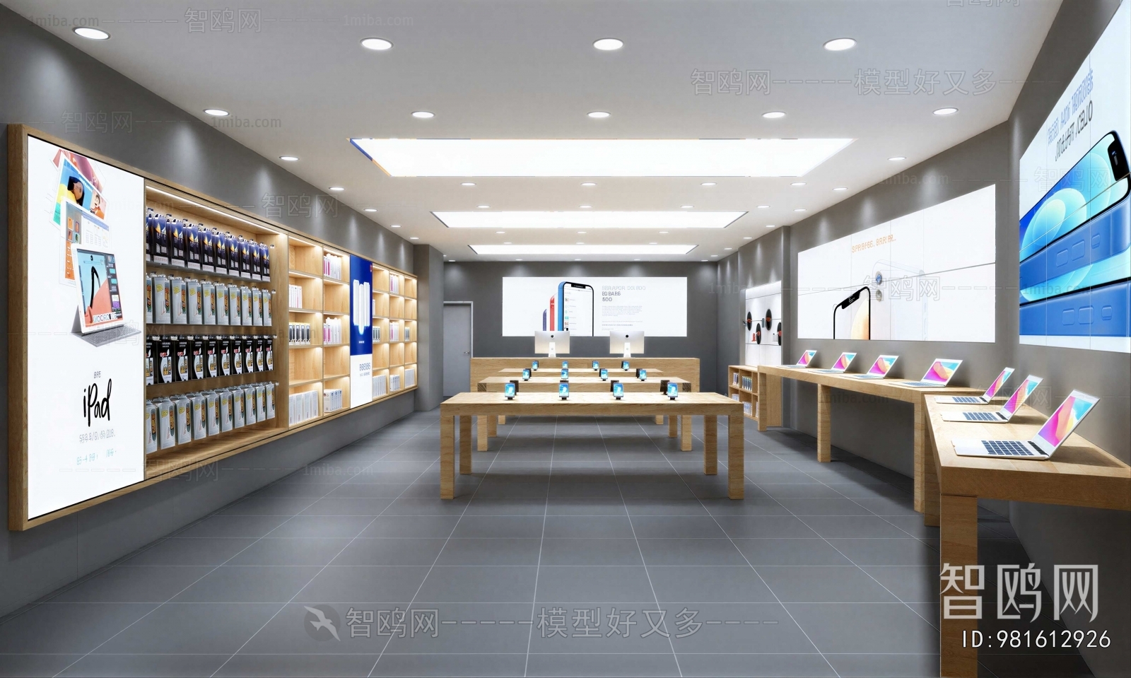 Modern Mobile Phone Store