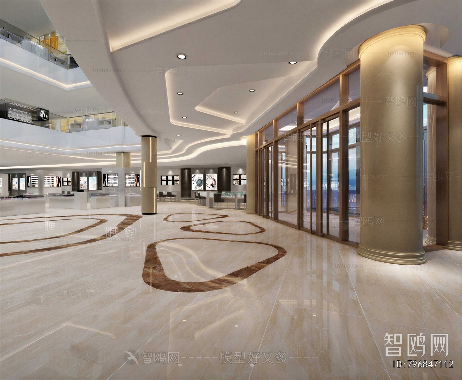 Modern Shopping Mall