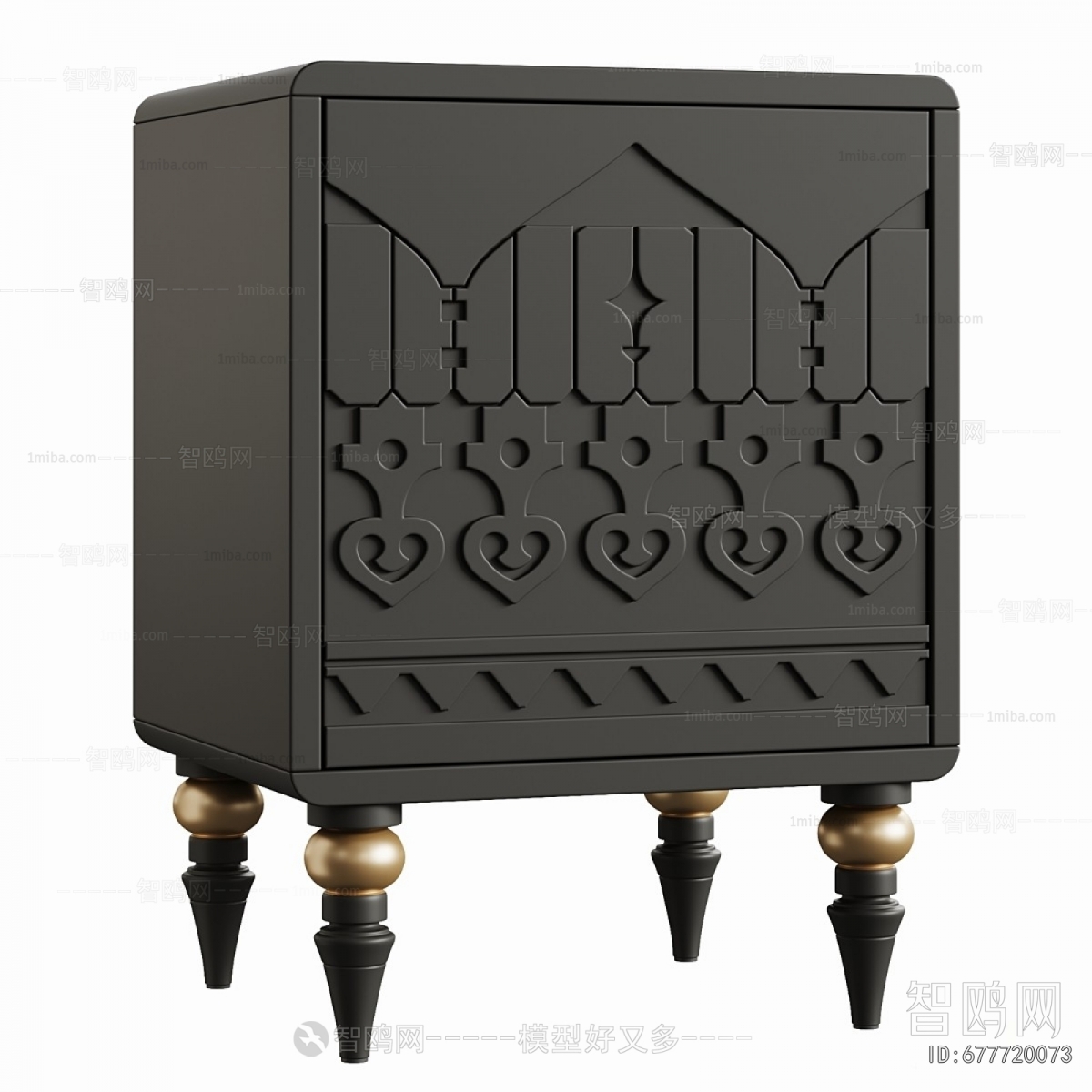 Modern Bedside Cupboard