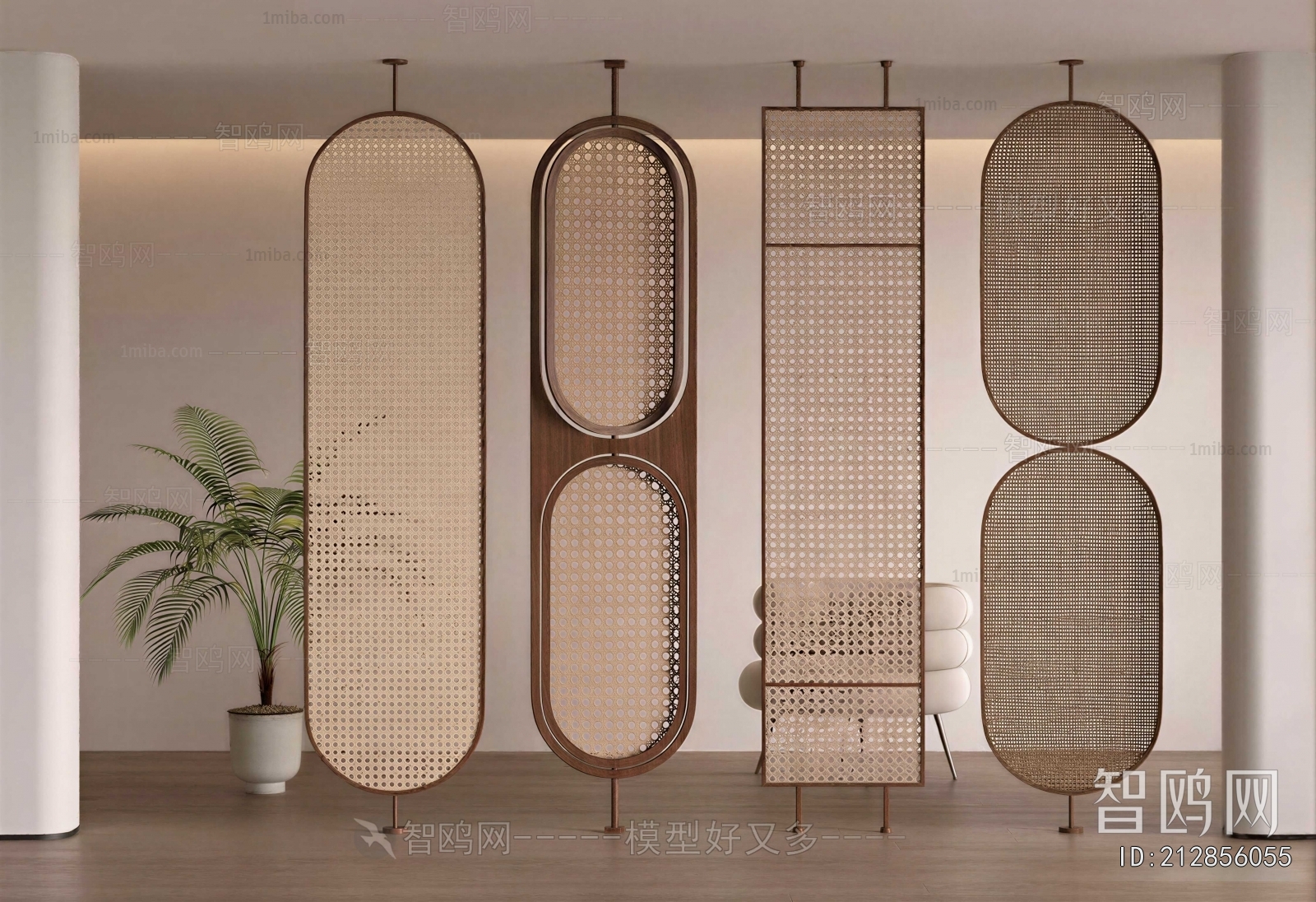 Wabi-sabi Style Partition