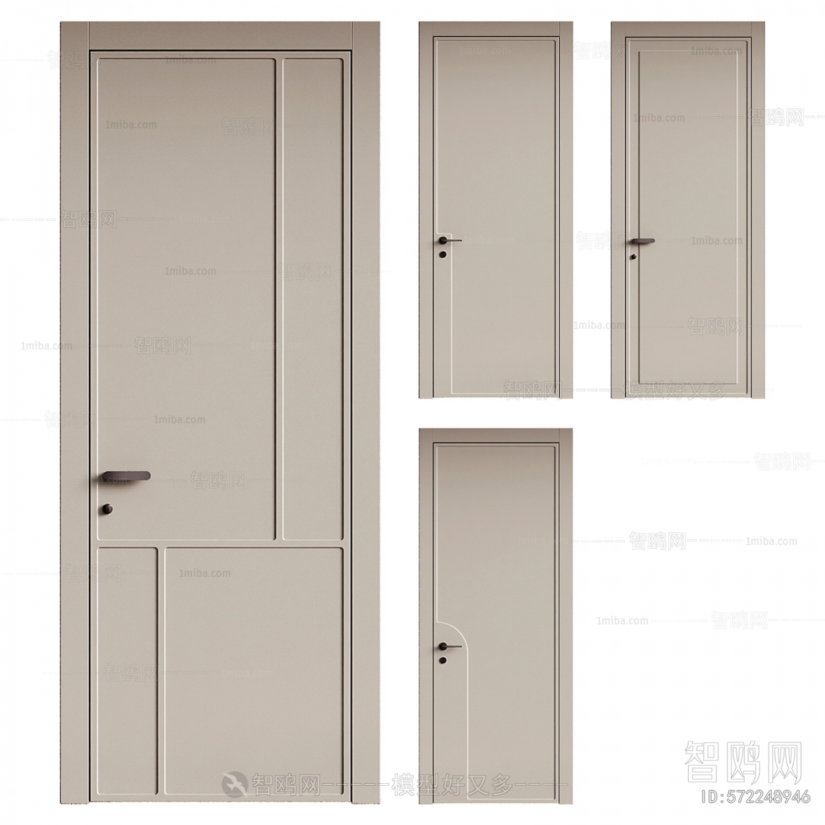 Modern Single Door
