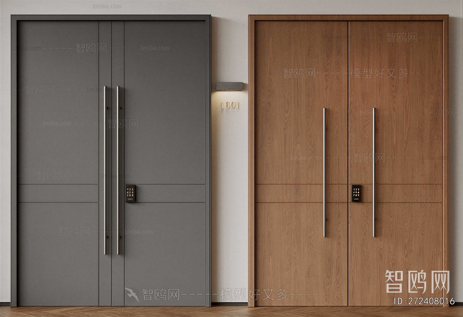 Modern Double Door