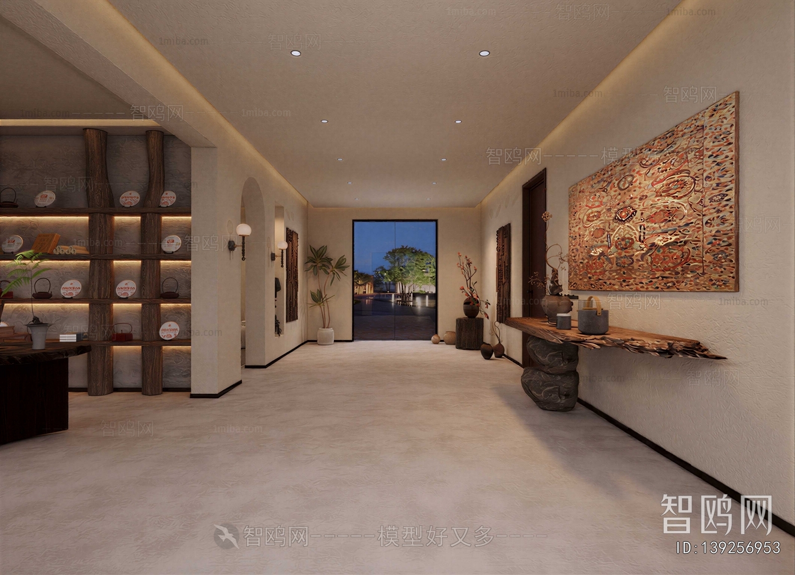 Wabi-sabi Style Residential Hostel