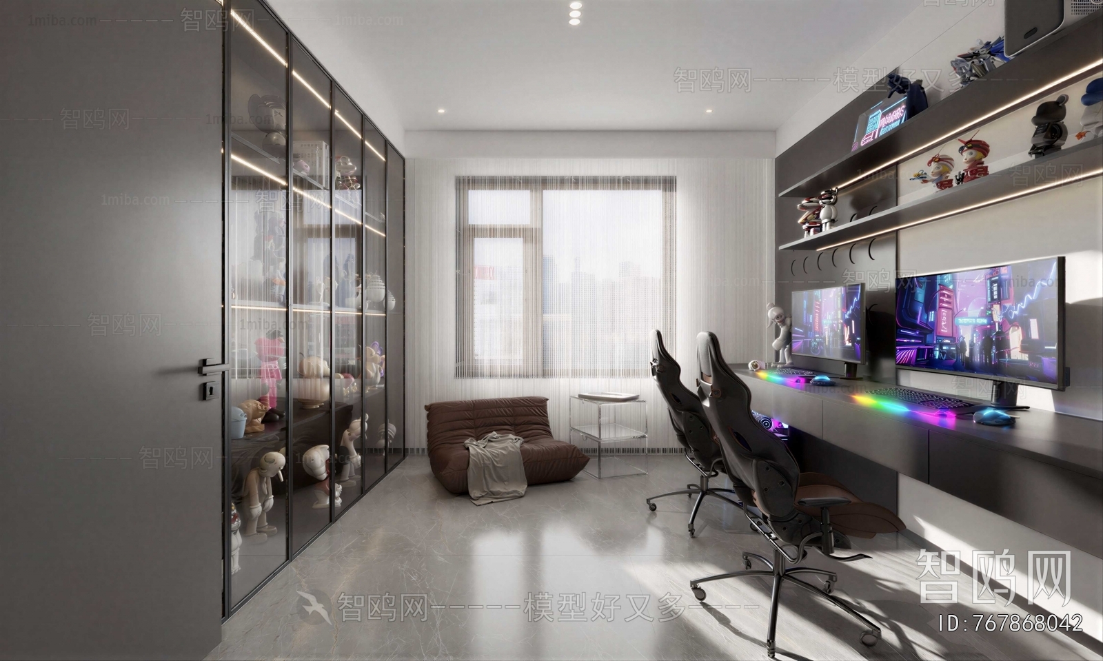 Modern E-sports Room