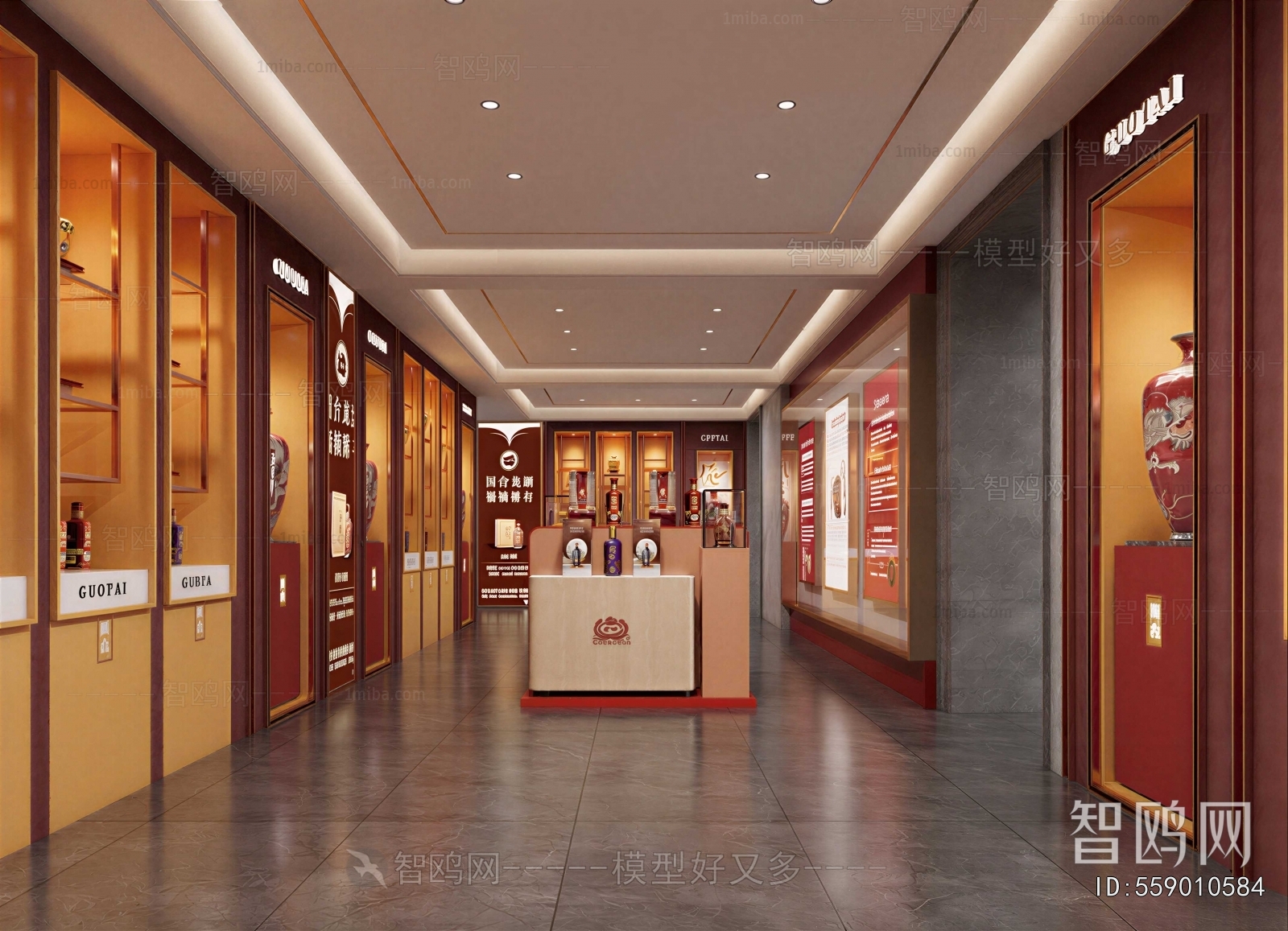 New Chinese Style Exhibition Hall