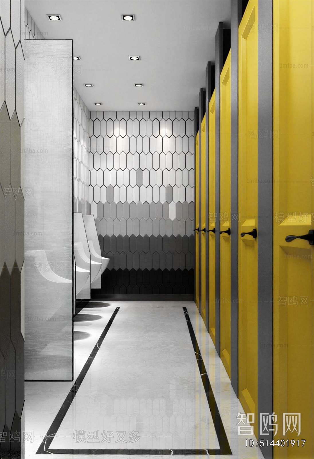 Modern Public Toilet