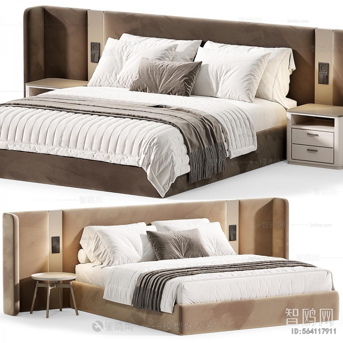 Modern Double Bed