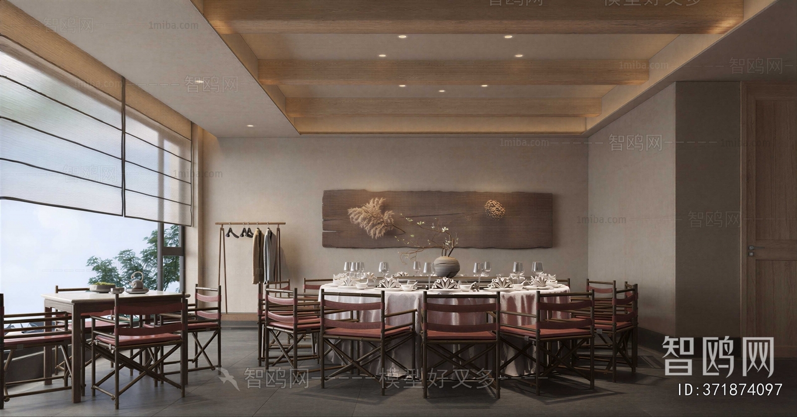 Wabi-sabi Style Restaurant Box