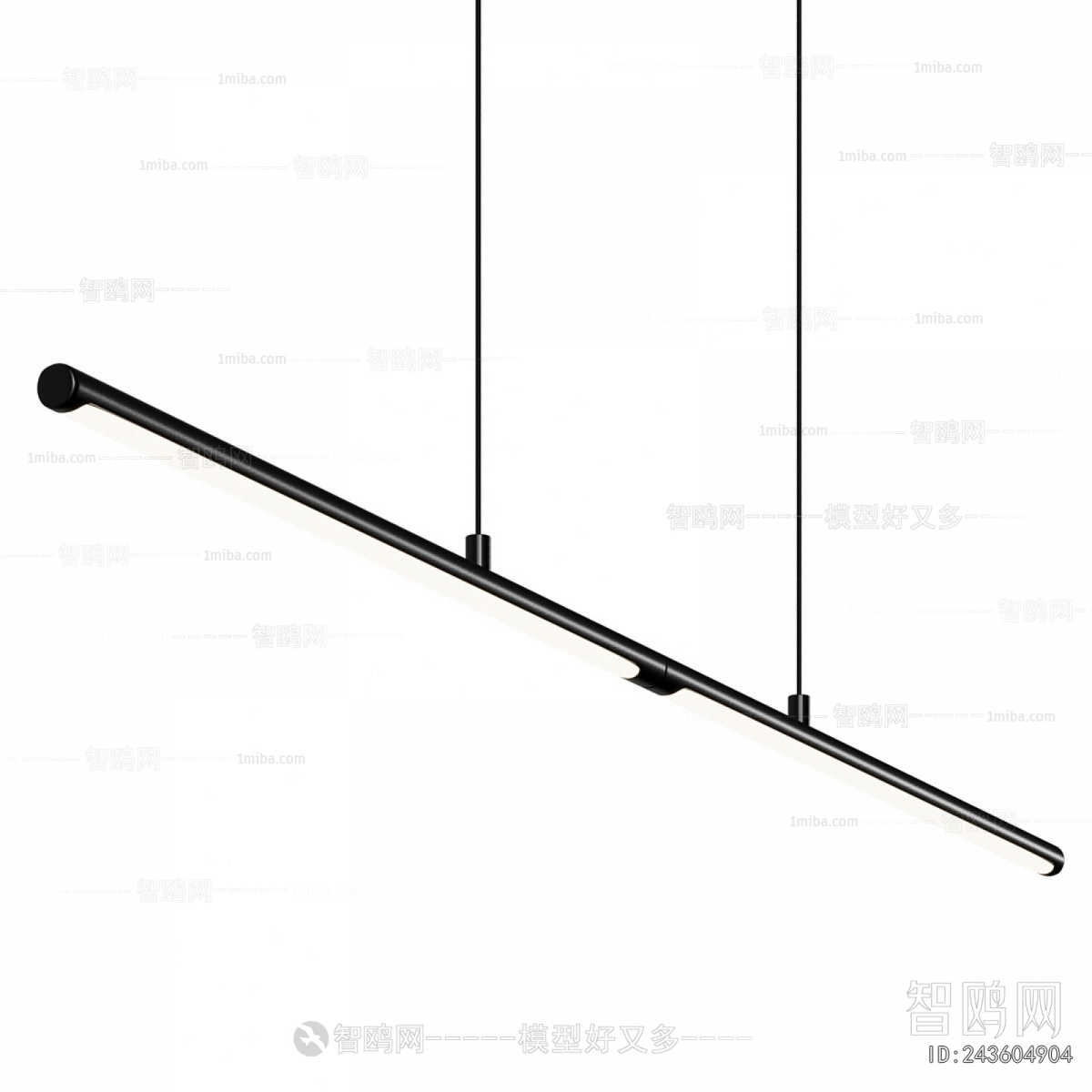 Modern Long Chandelier