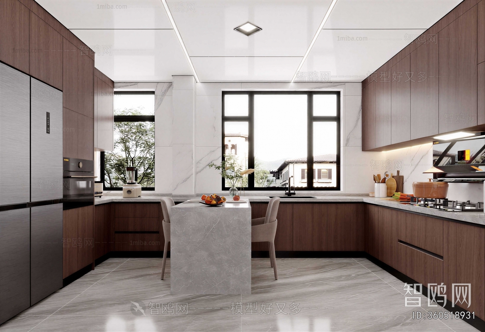 Modern The Kitchen