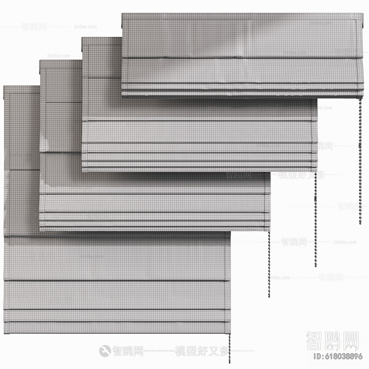 Modern Roman Curtain