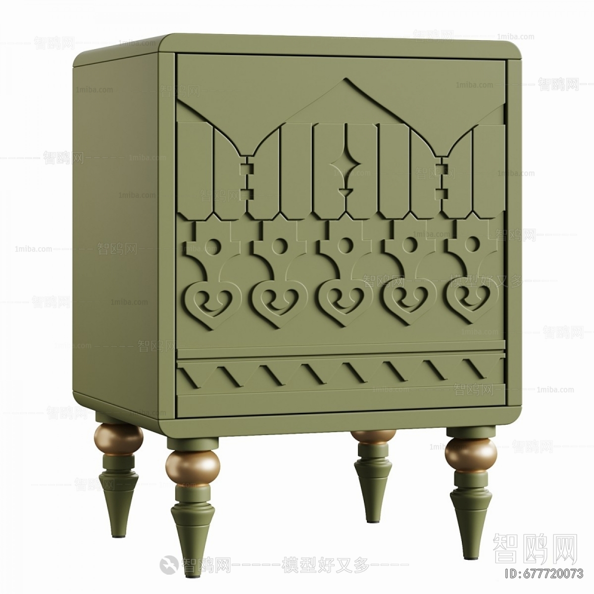 Modern Bedside Cupboard