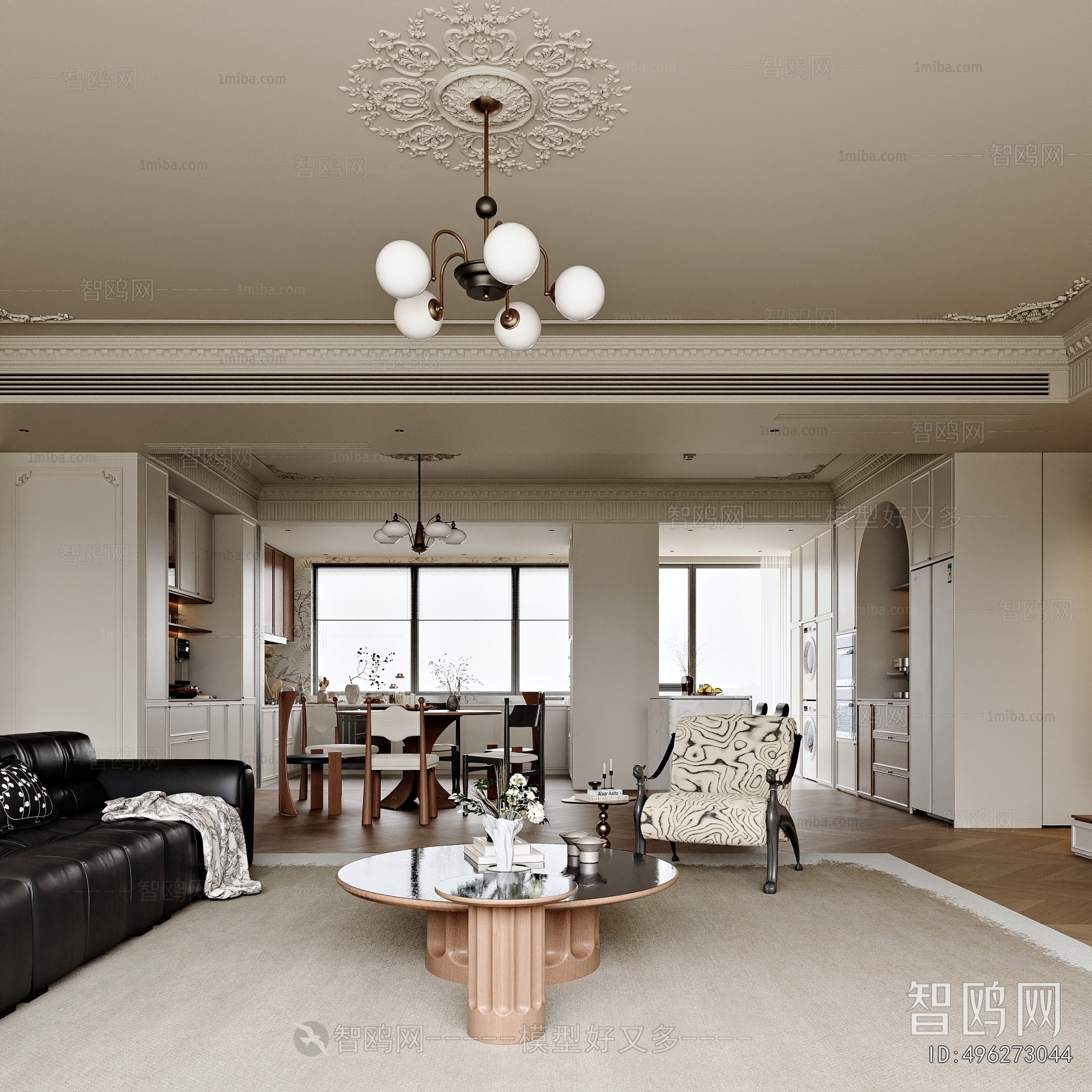 French Style A Living Room