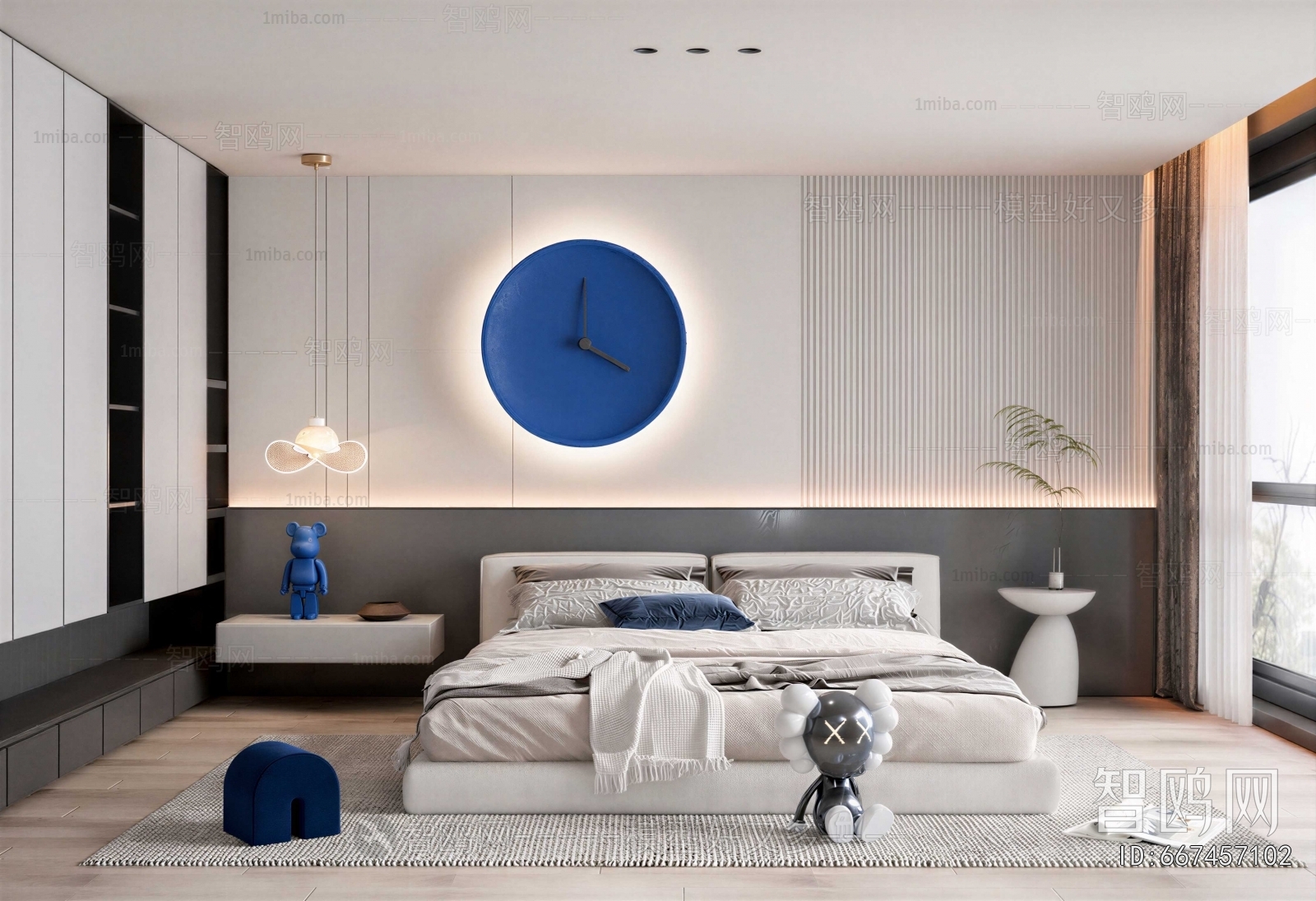 Modern Boy's Room And Son's Room