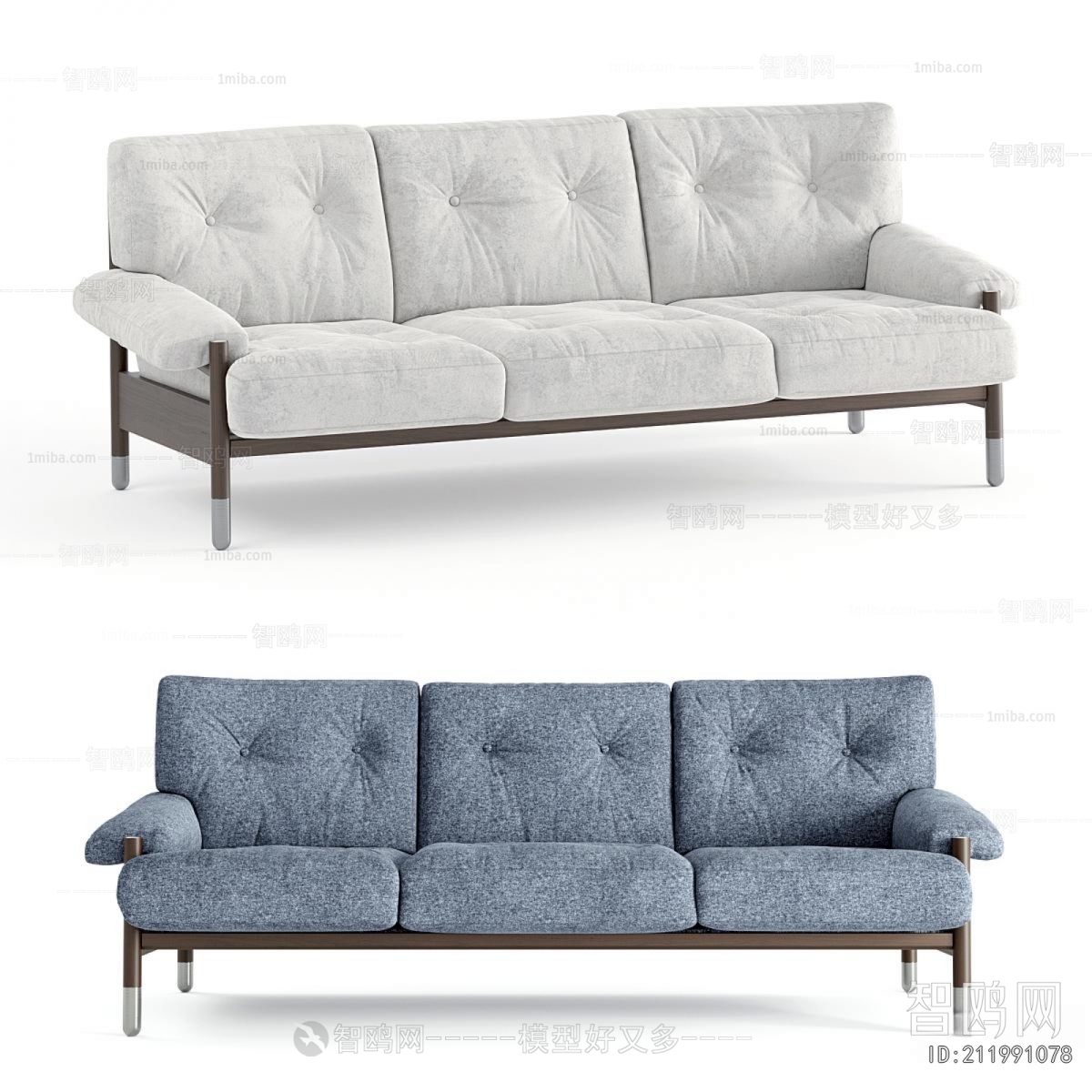 Modern Three-seat Sofa
