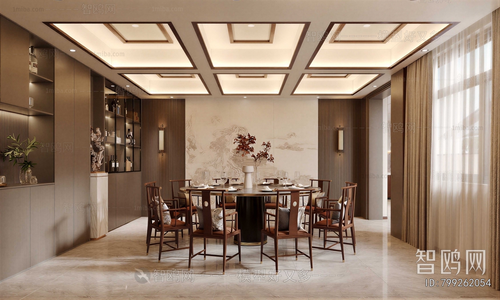 New Chinese Style Restaurant Box