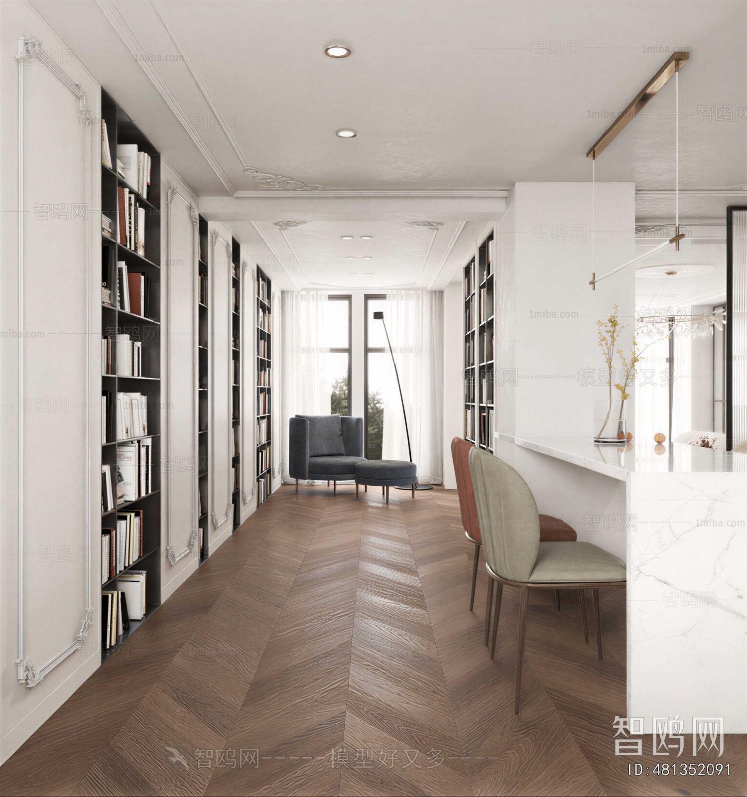 Modern Clothes Storage Area