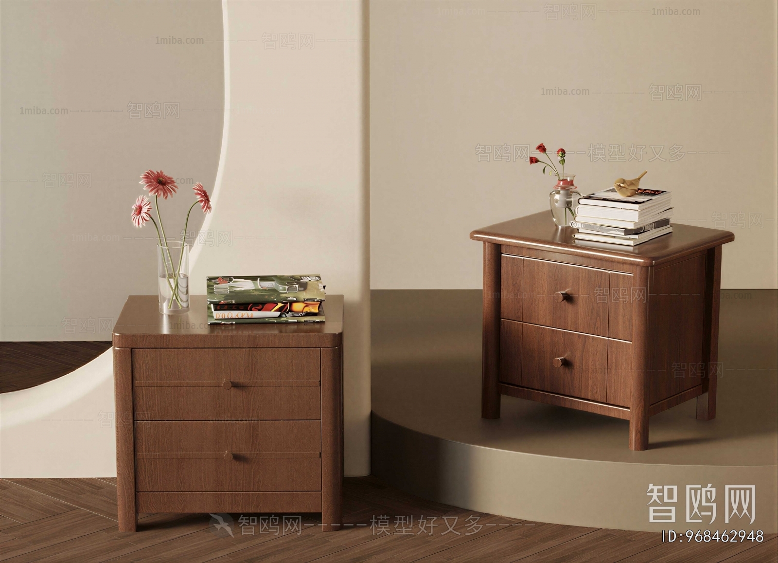 Modern Bedside Cupboard