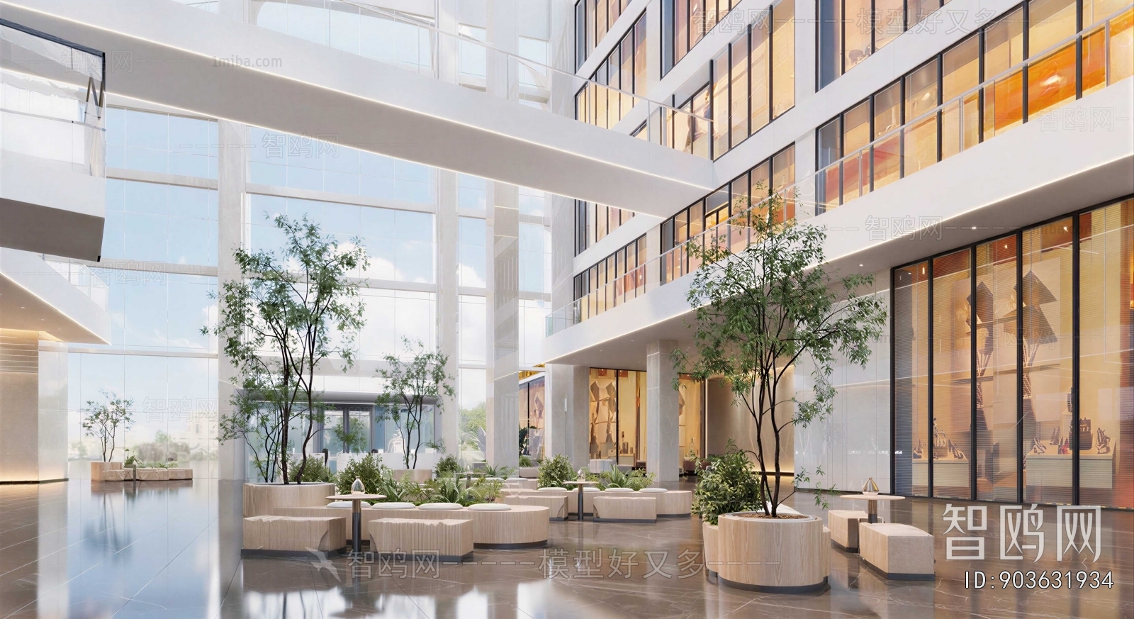 Modern Shopping Mall