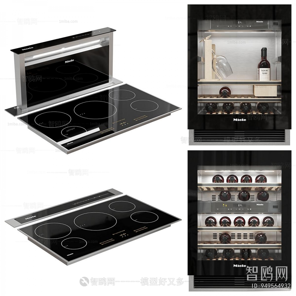 Modern Kitchen Electric Gas Range